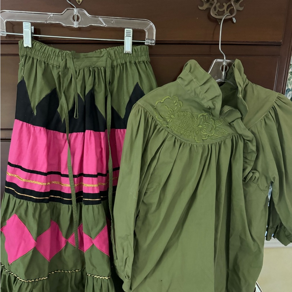 Fernando Huertas Skirt & Blouse